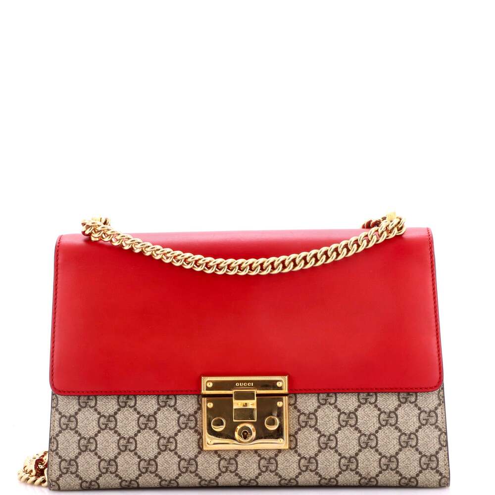 Gucci Padlock Shoulder Bag Gg Coated #314584G13B